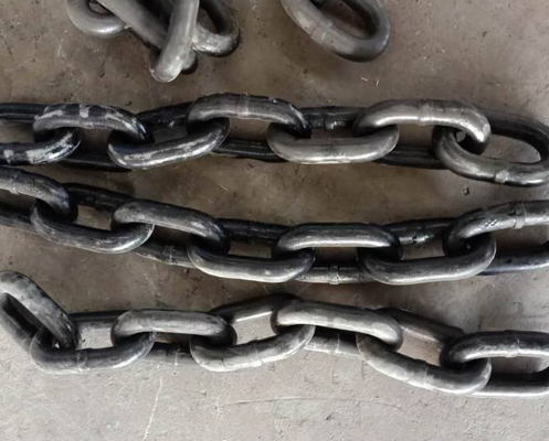 礦用五環(huán)鏈鍛造過程 礦用五環(huán)鏈鍛造過程